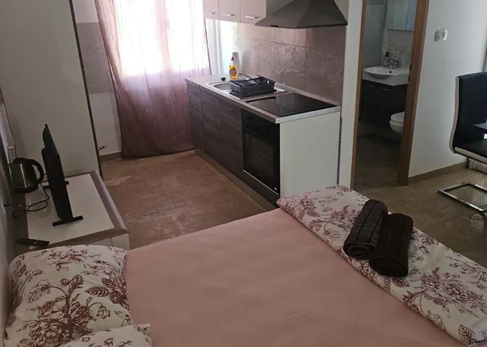 Marko 1 Bedroom Apartment-studio 4 Rum i privatbostad